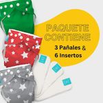 Set-De-3-Pañales-De-Tela-Tuscany---6-Insertos---Charlie-Banana
