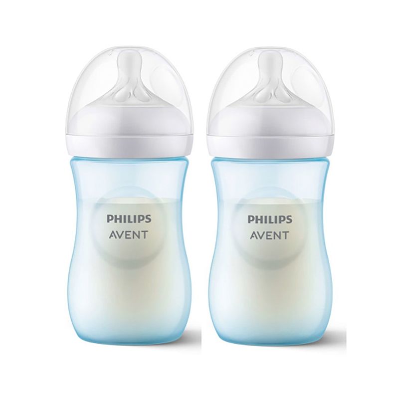 Set De 2 Biberones Natural Response Celeste 3.0 - Avent