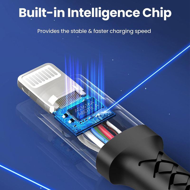 Cable Apace USB-C A Lighting para IPhone 2 M - Tphox