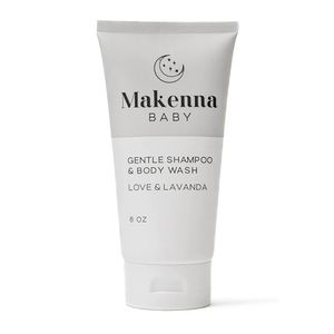 Shampoo Y Gel Corporal Para Bebé Lavanda 8 Oz - MAkenna Baby