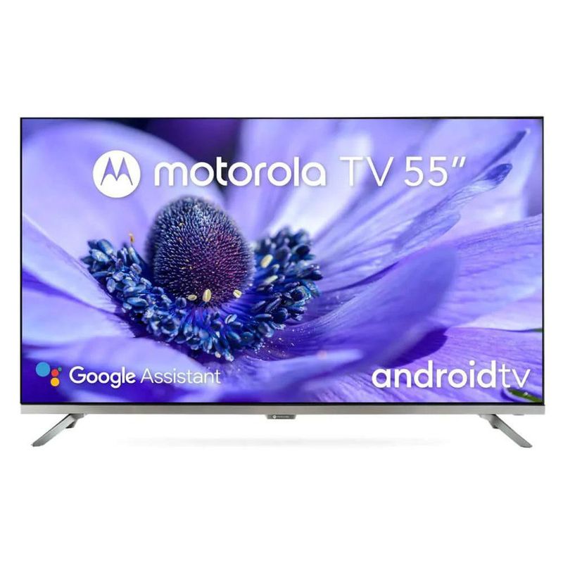 Televisor Smart UHD QLED Google 55 Plg - Motorola