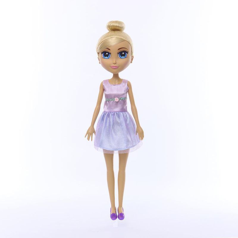 Muñeca Little Bebops Bailarina Vestido Morado - Koala Kids
