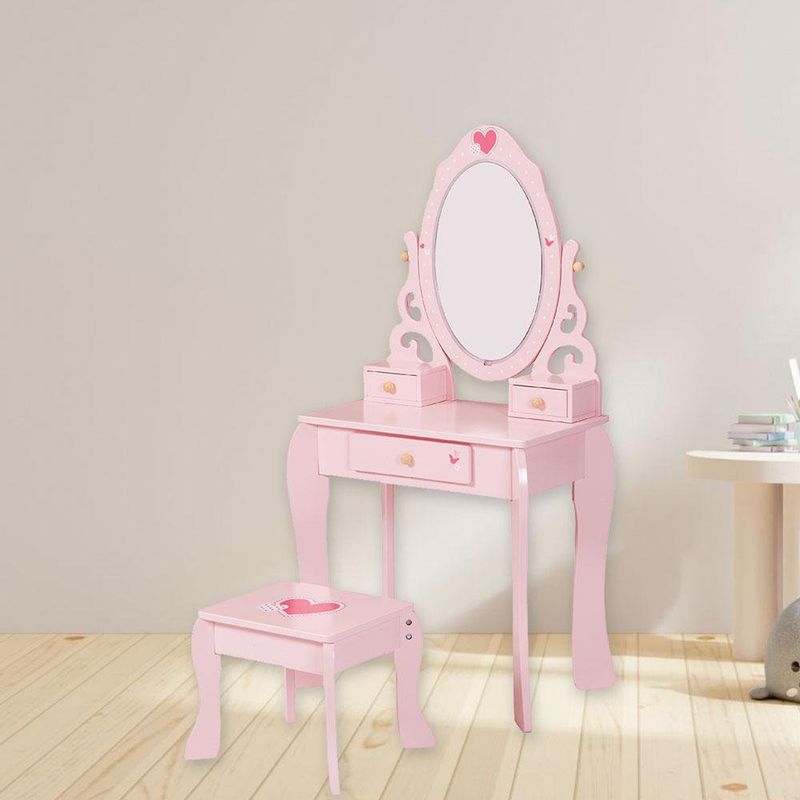 Set De Tocador 2 Pzas Rosa - Koala Kids