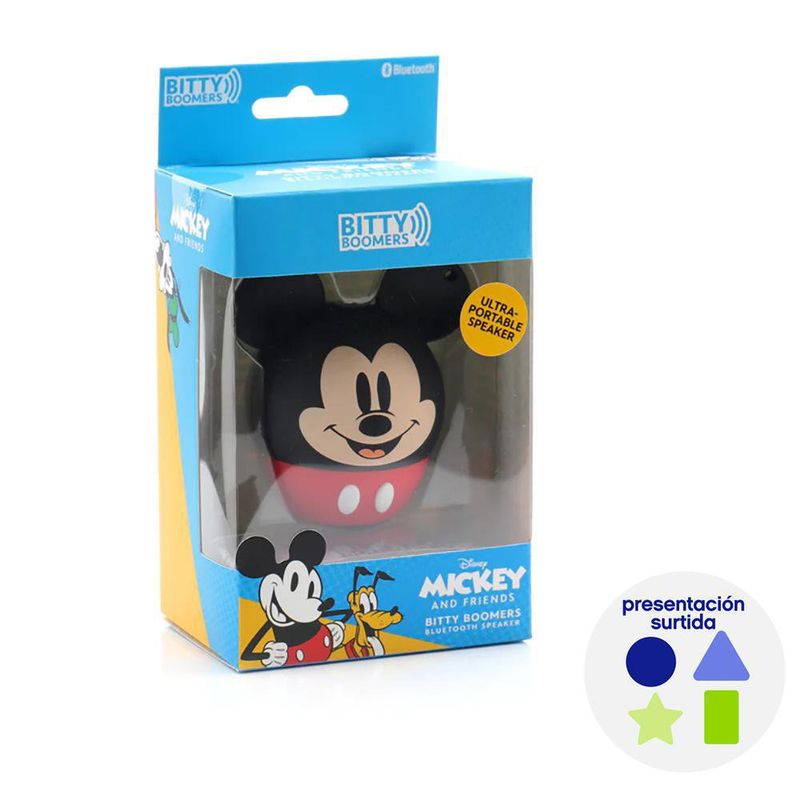 Mini Bocina Disney Personajes Diseños Surtidos - Bitty Boomers