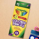 Lapices De Madera Largo De 12 Colores - Crayola