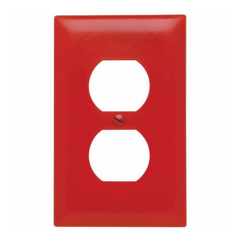 Placa Para Toma Duplex Roja - Legrand