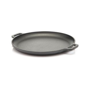Sartén Comal de Hierro Fundido Negro