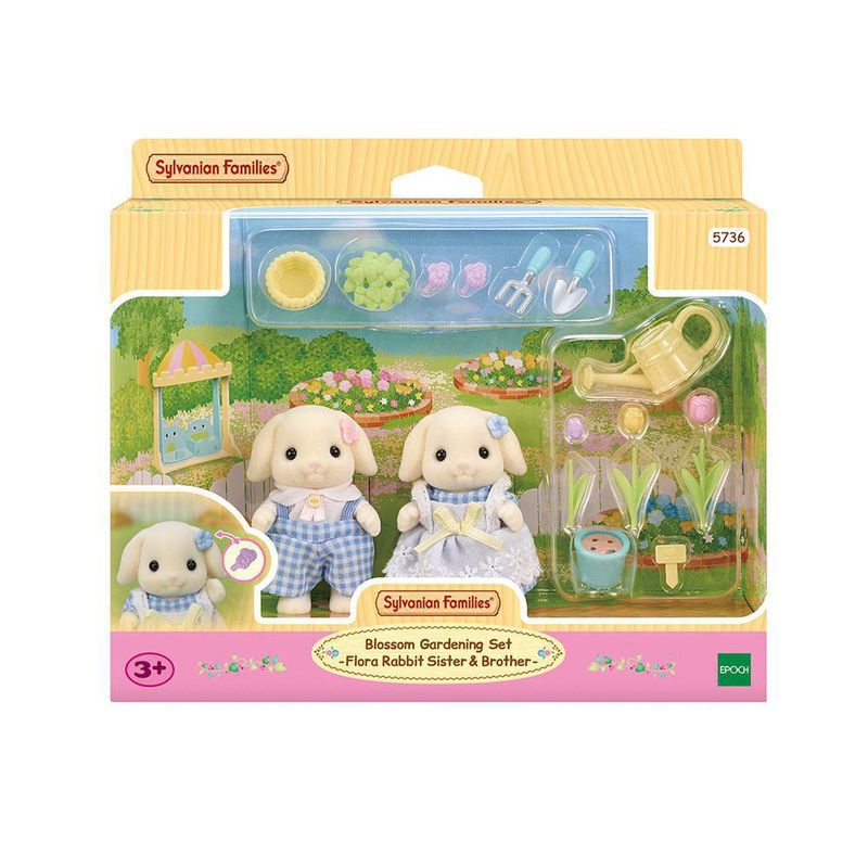 Set-de-Juego-Jardineria-Hermanos-Conejo---Sylvanian-Families
