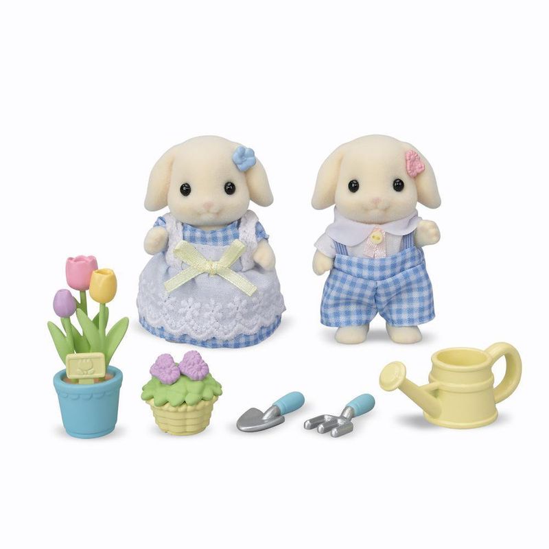 Set-de-Juego-Jardineria-Hermanos-Conejo---Sylvanian-Families