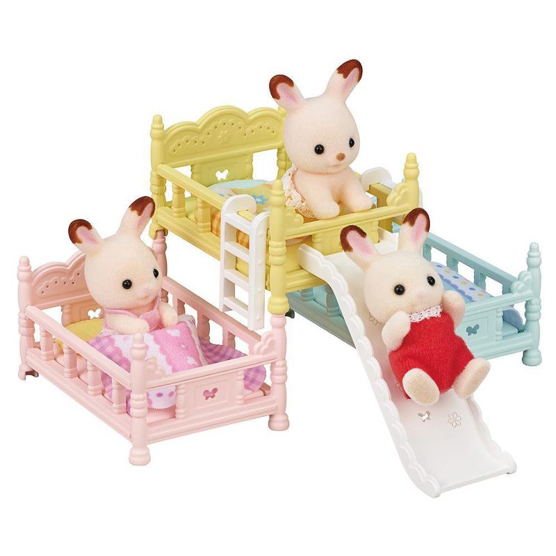 Set de Juego Cama de Trillizos - Sylvanian Families