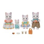 Set de Juego Familia Gato Latte - Sylvanian Families