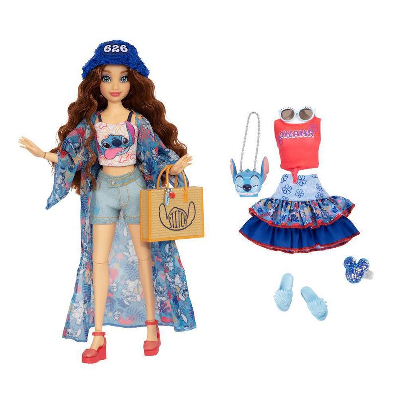 Muñeca con Accesorios Inspirada en Stitch