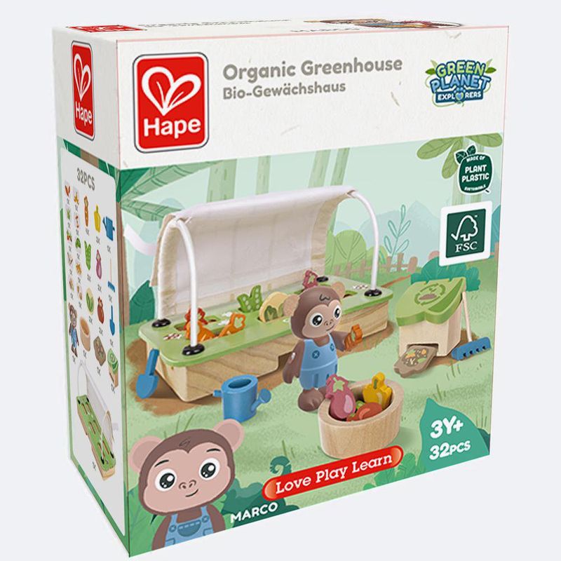 Juego Educativo Invernadero Orgánico - Hape