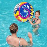 Pelota de Playa Inflable con Diseño Colorido y Divertido