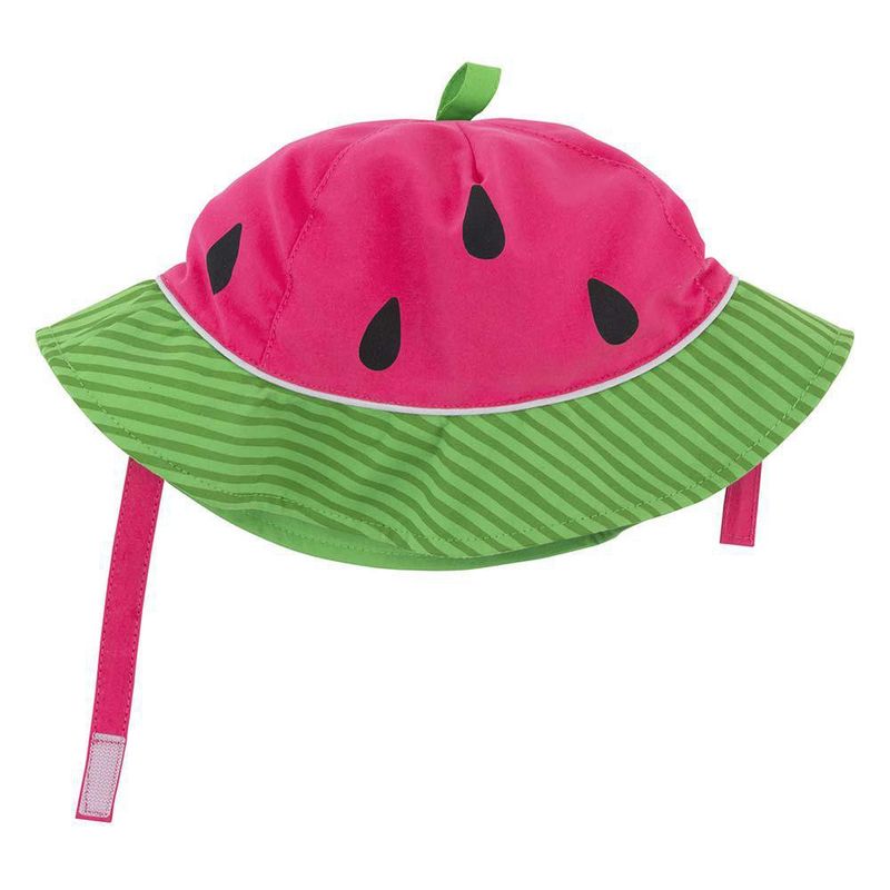 Sombrero Diseño Sandía Talla 3 - 6 Meses - Zoocchini