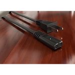 Cable de Poder Negro para Laptop de 1.8 M - Xtech