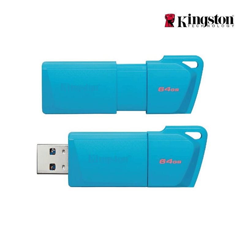 Memoria Usb Celeste de 64 Gb - Kingston