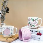 Set de 2 Pocillos Diseño Rosas 16.9 Oz - Toscana