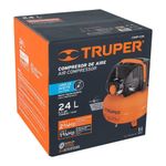 Compresor Libre de Aceite de 24 L 2-2/3 Hp - Truper