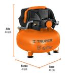 Compresor Libre de Aceite de 24 L 2-2/3 Hp - Truper