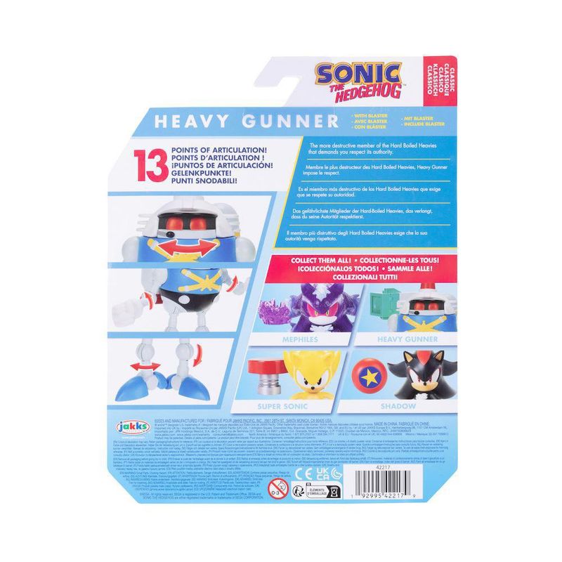 Figura de Acción Sonic de 4 Plg Diseños Surtidos