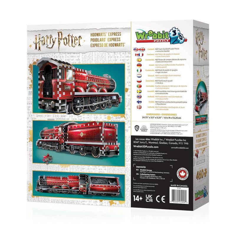 Rompecabezas 3D El Expreso 460 Pzas - Harry Potter