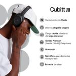 Audífonos Inalámbricos de Diadema Negro - Cubitt