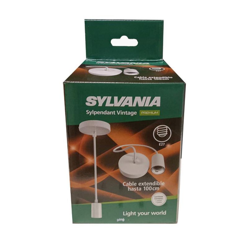 Socket Decorativo Colgante Blanco - Feilo Sylvania