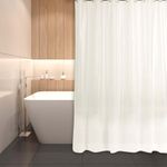 Cortina de Baño Transparente 180X180 Cm - Viva
