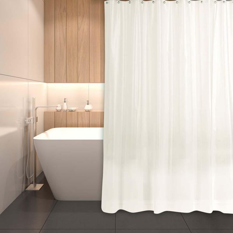 Cortina de Baño Transparente 180X180 Cm - Viva