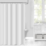 Cortina de Tela para Baño con Ganchos Blanca de 180X180 Cm - Viva