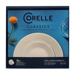 Vajilla Blanca 16 Pzas - Corelle