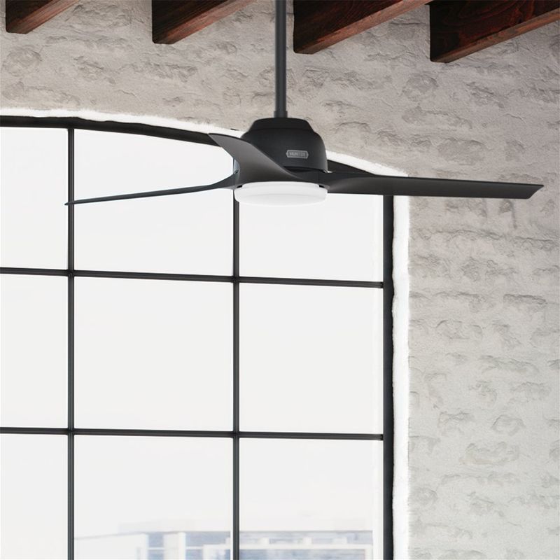 Ventilador Gallegos Negro Mate 52 Plg - Hunter Company