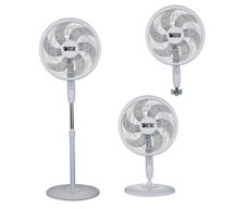 Ventilador de Pedestal Blanco 3 en 1