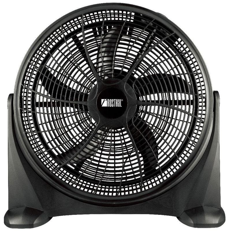Ventilador de Piso Negro 20 Plg - Rosthal