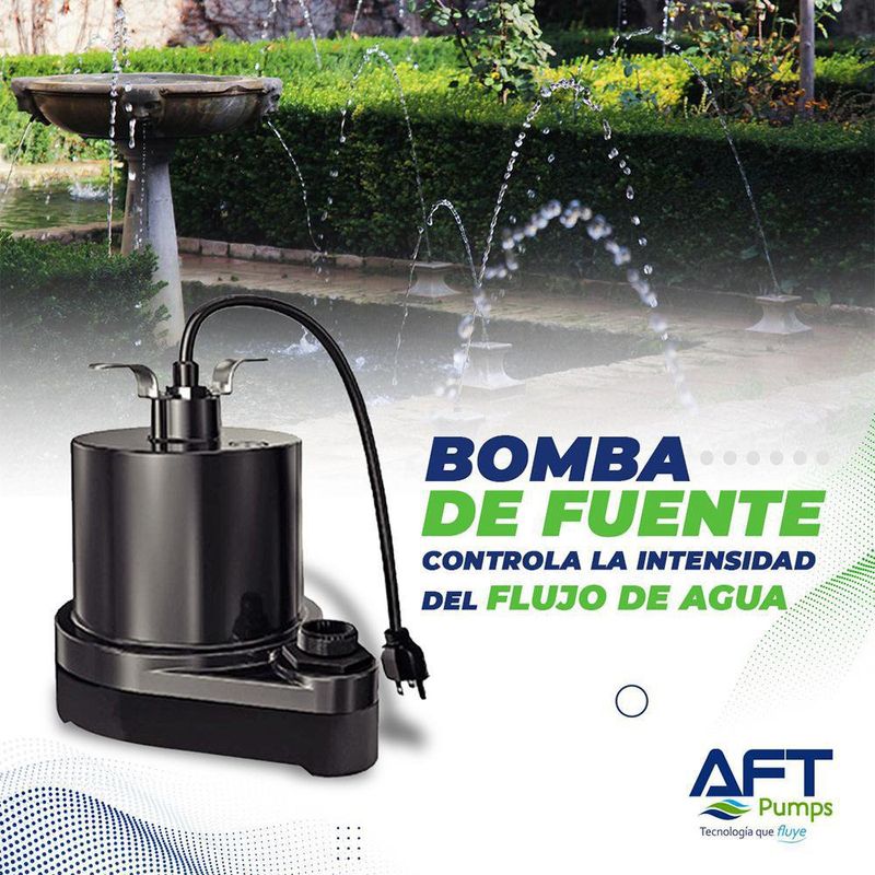 Bomba De Agua Para Fuente 1/6 HP 115 V - Aft