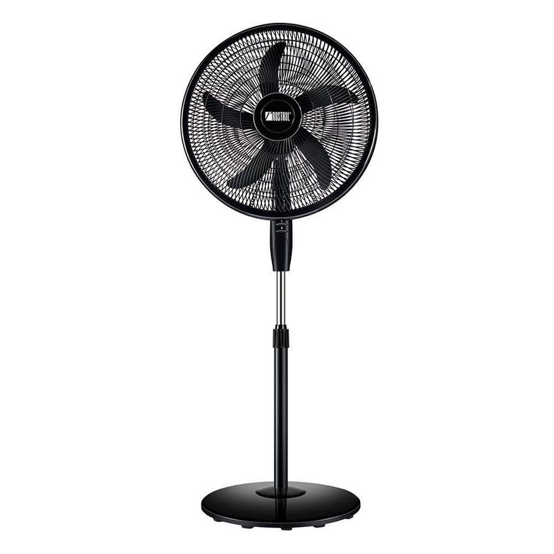 Ventilador de Pedestal Negro - Rosthal