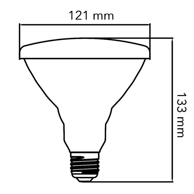 Reflector De Exterior LED Blanca Cálida 18 W - Tecnolite