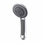 Cabeza De Ducha Redonda Cromado Con Gris 4 Funciones - Sensea