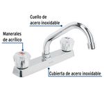 Mezcladora Fregadero Cuello Corto - Foset
