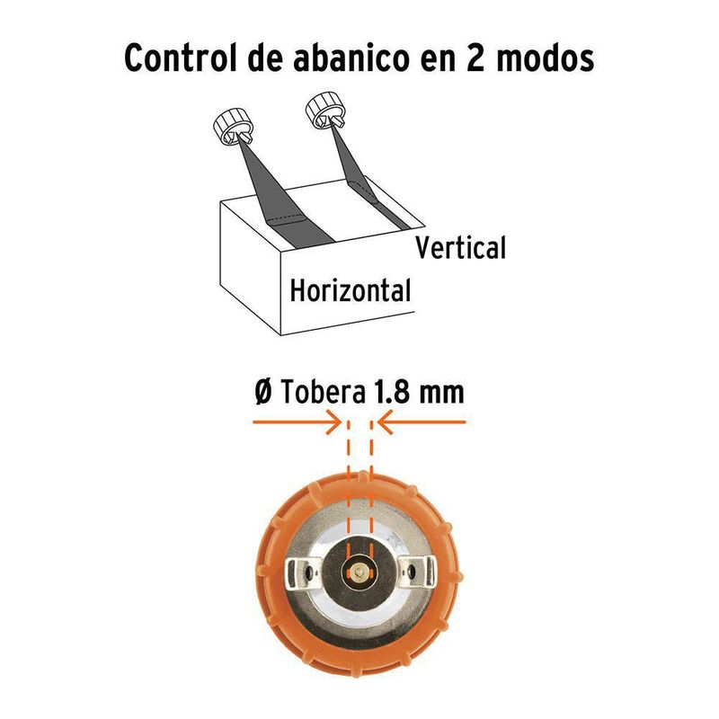 Pistola Eléctrica para Pintar 600 W - Truper