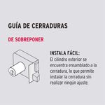 Cerradura Para Sobreponer - Hermex Varios Diseños
