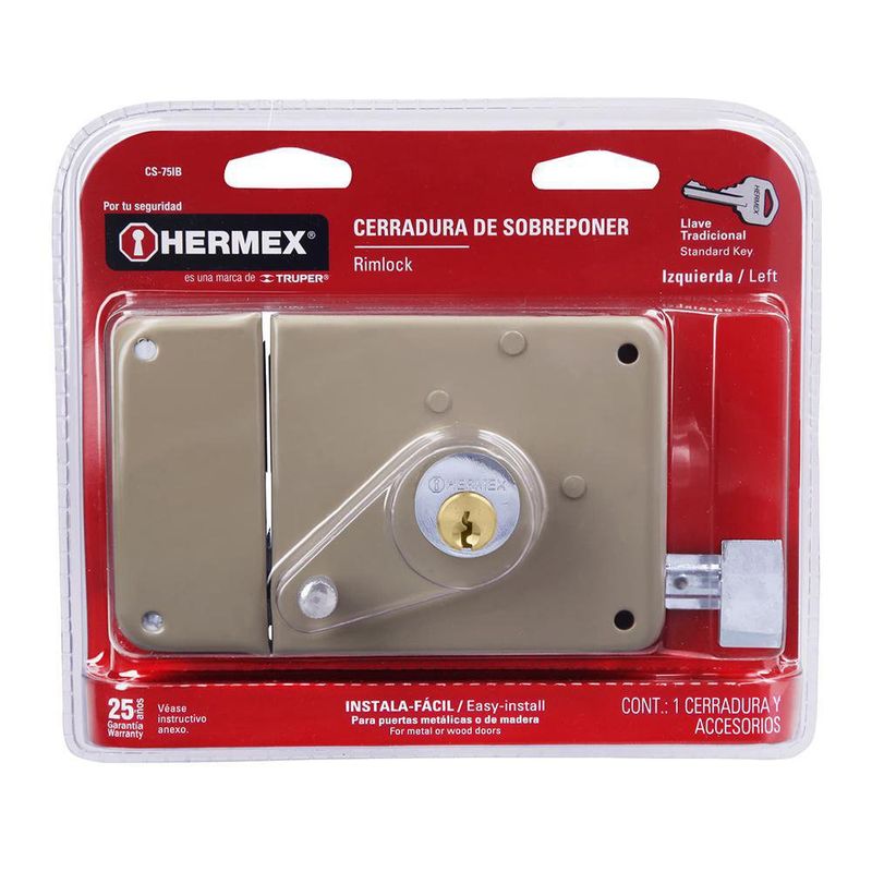 Cerradura Para Sobreponer - Hermex Varios Diseños