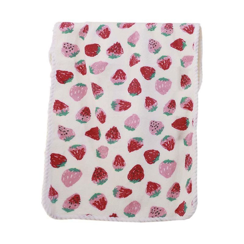 Toalla de Mano Estampado de Fresas - Viva