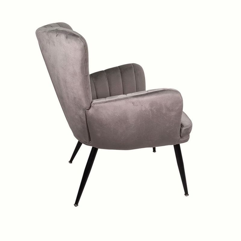 Silla Gris Loira de 65 x 75.5 x 85 Cm - Zmobili Varios Colores