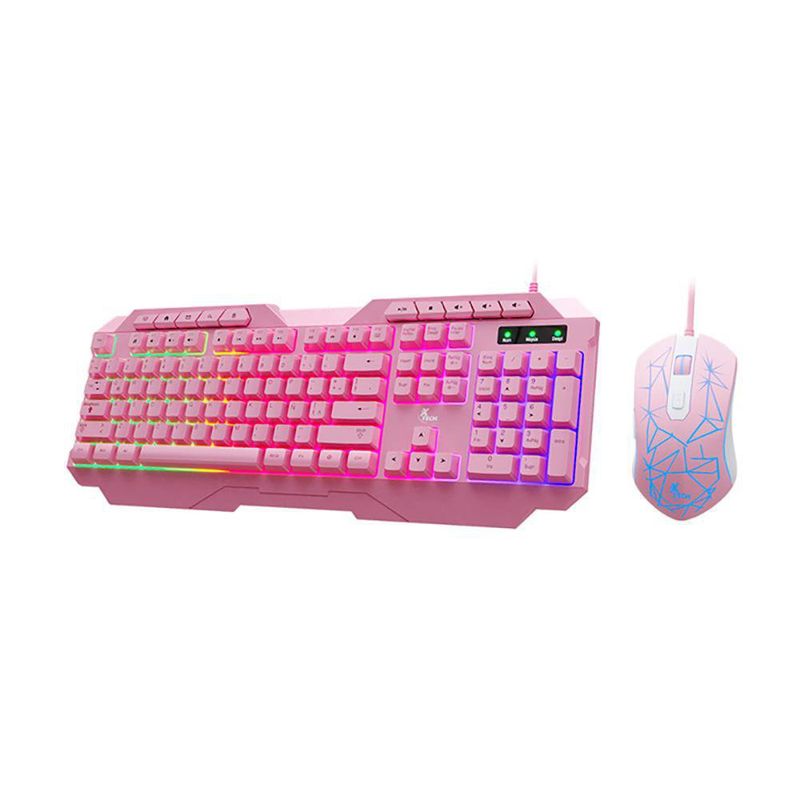 Combo de Teclado y Mouse Led Para Gaming - Xtech