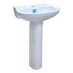 Lavamanos Acuacer Con Pedestal Blanco - Corona