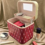 Caja Organizadora para Maquillaje y Accesorios Roja - Viva