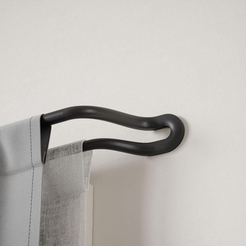 Galería De Metal Midnight Negro 107x305 Cm - Umbra
