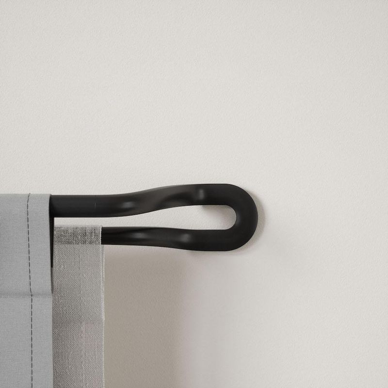 Galería De Metal Midnight Negro 107x305 Cm - Umbra